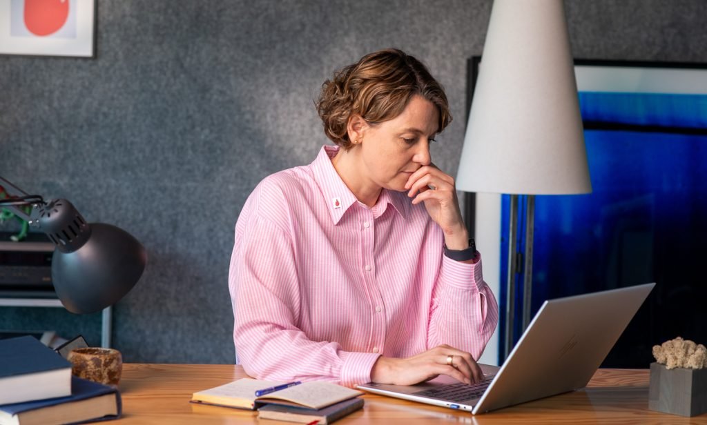 Dr Jura Lasas in workplace