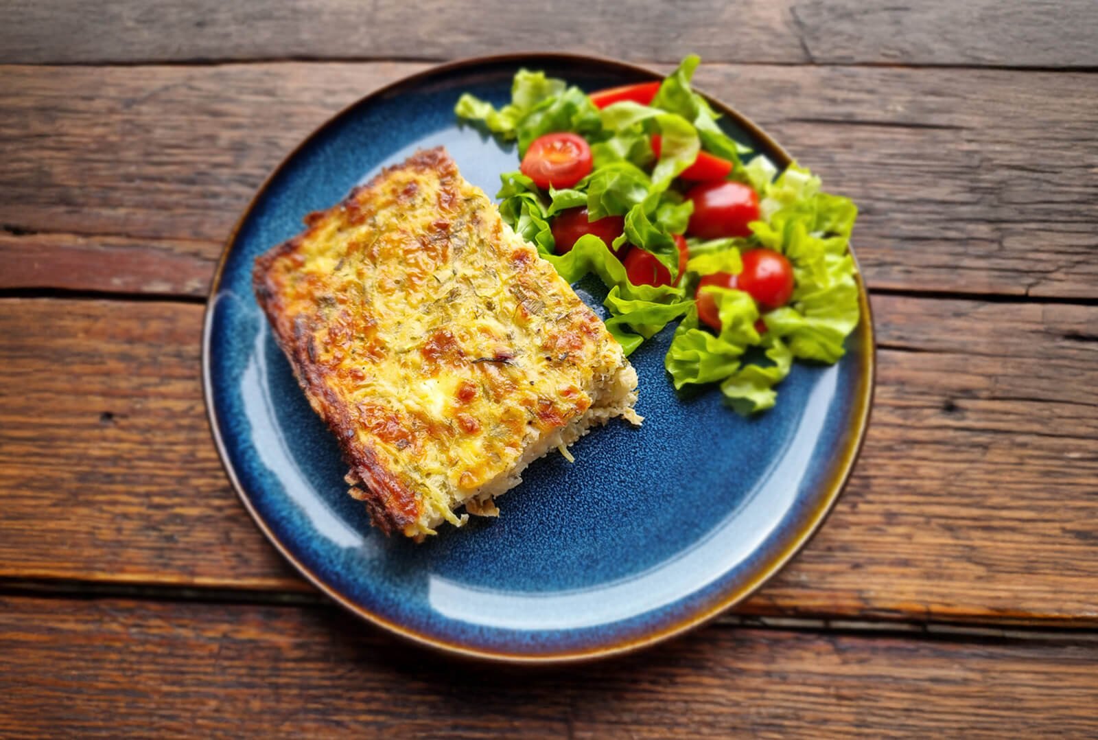 zucchini spinach bake
