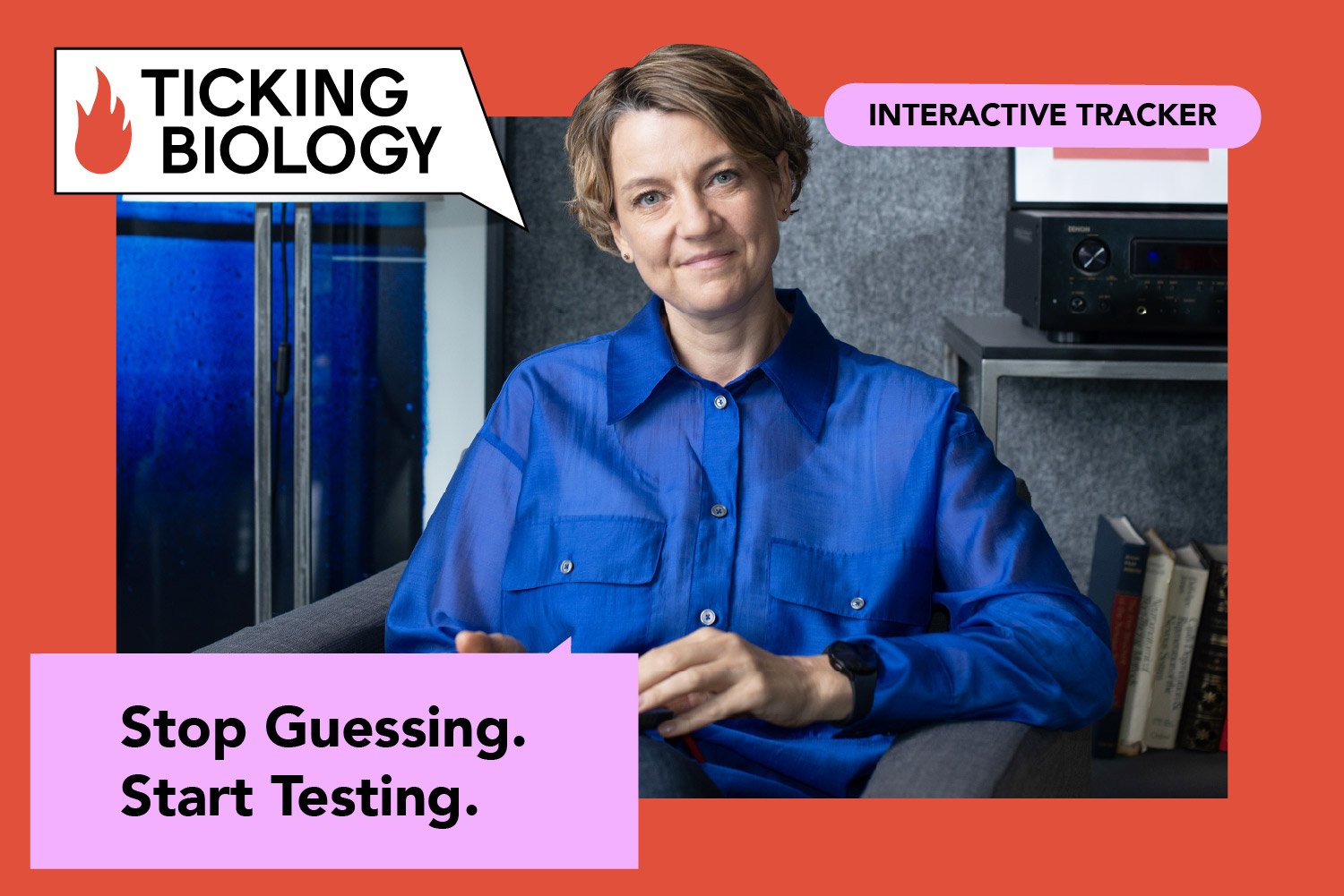 Ticking Biology, Medical Tests For Women 40+, Interactive Tracker, Stop Guessing, Start Tracking, Jura Lasas