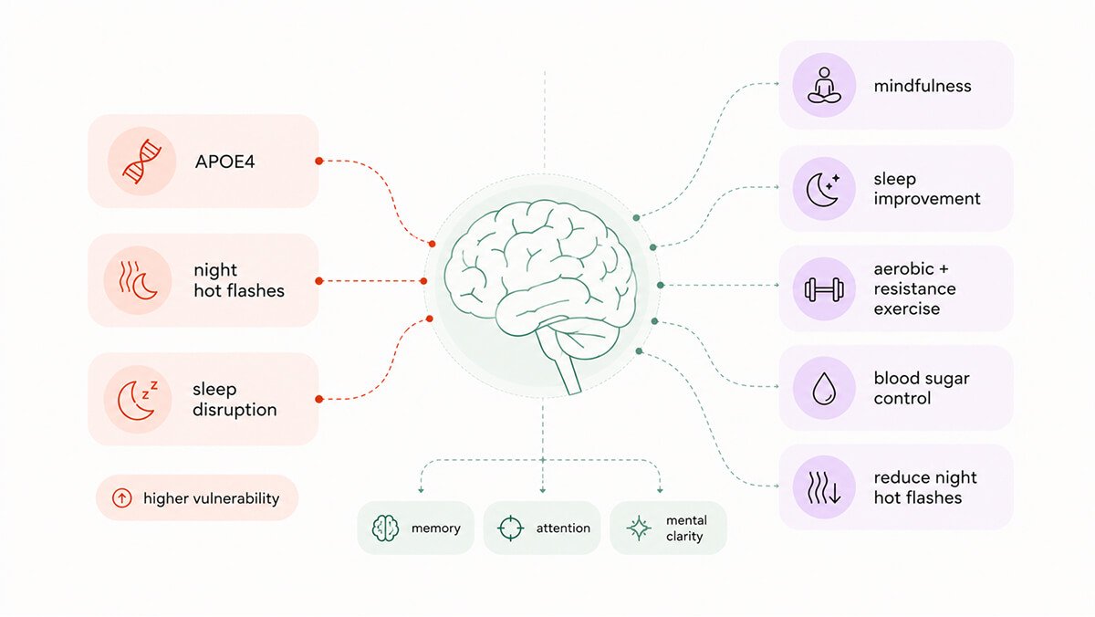 Perimenopause brain fog symptoms and what helps